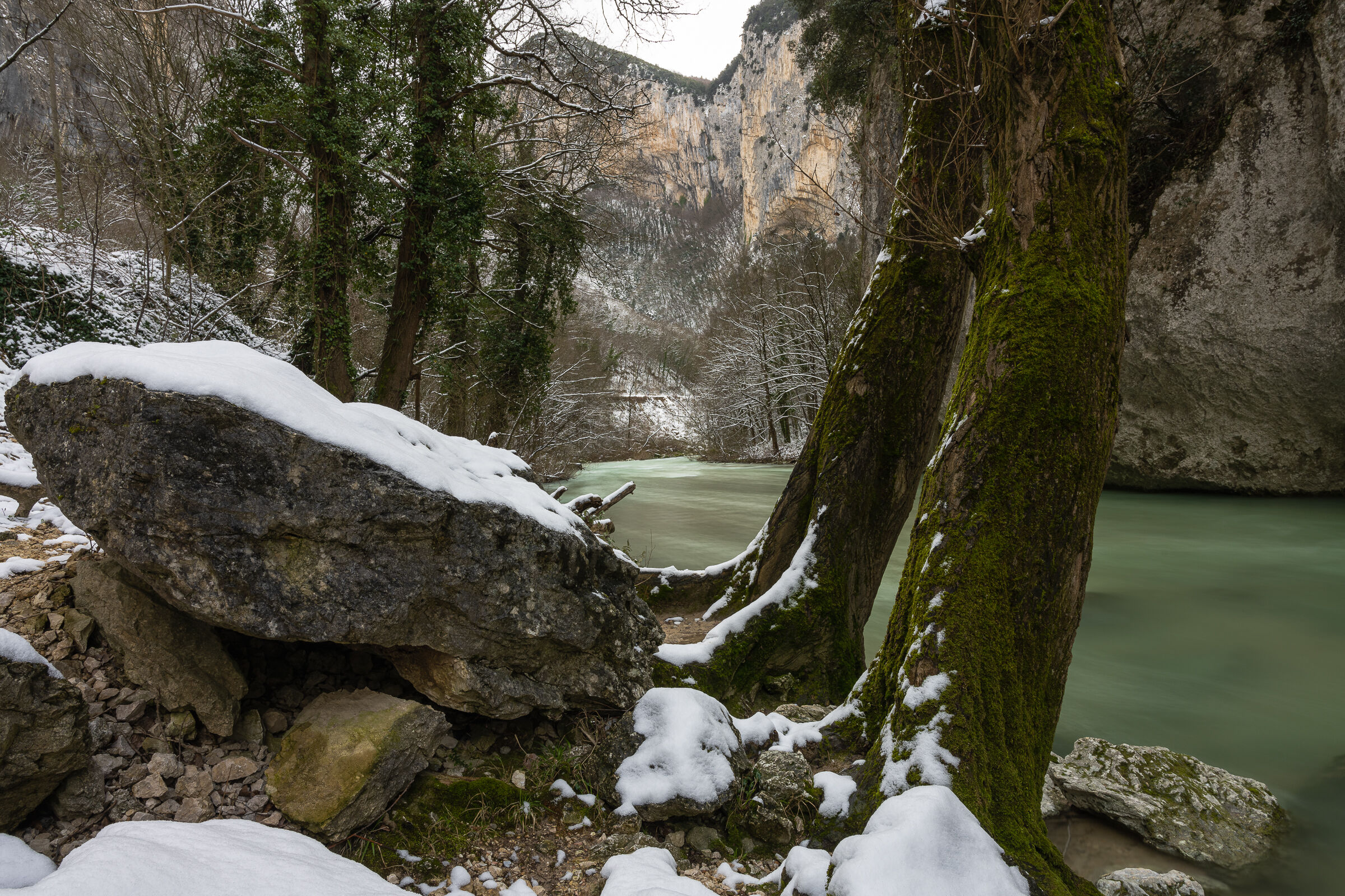 And in the middle flows the river