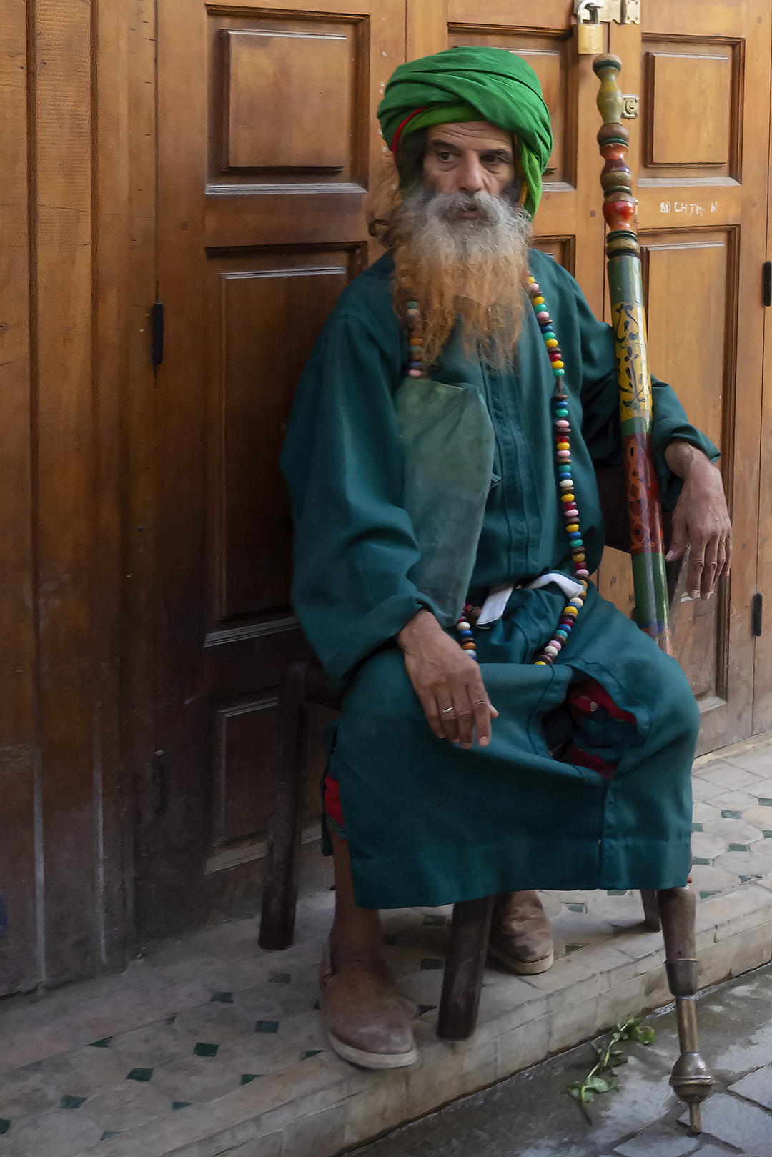 Man in Green