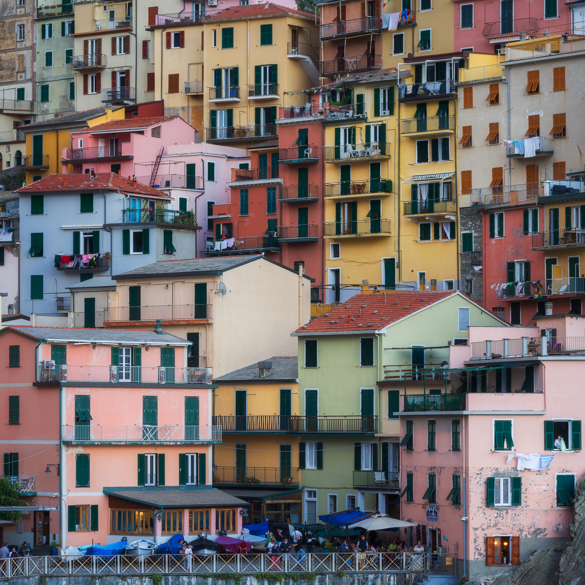 The colors of Manarola