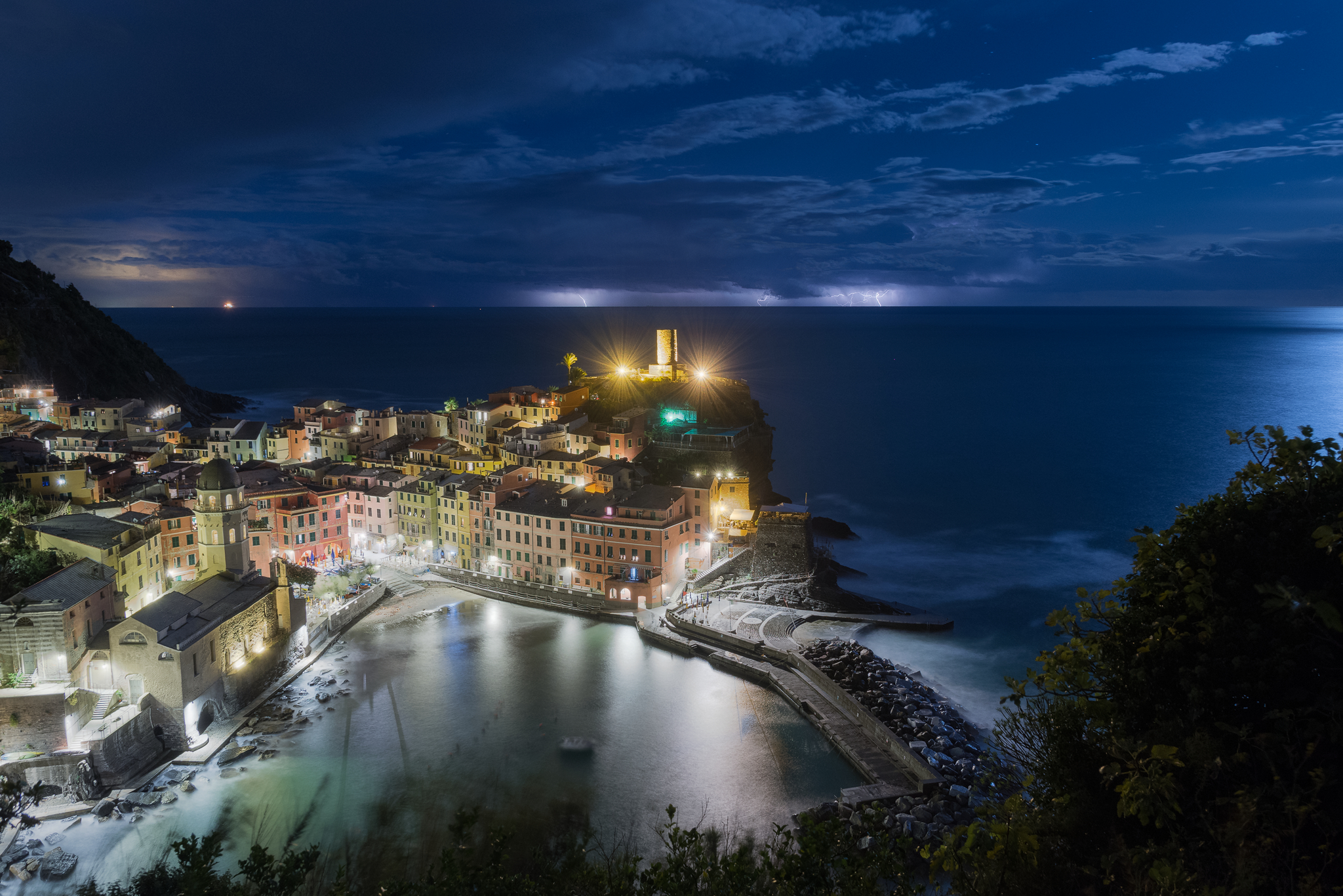 Vernazza and the Storm