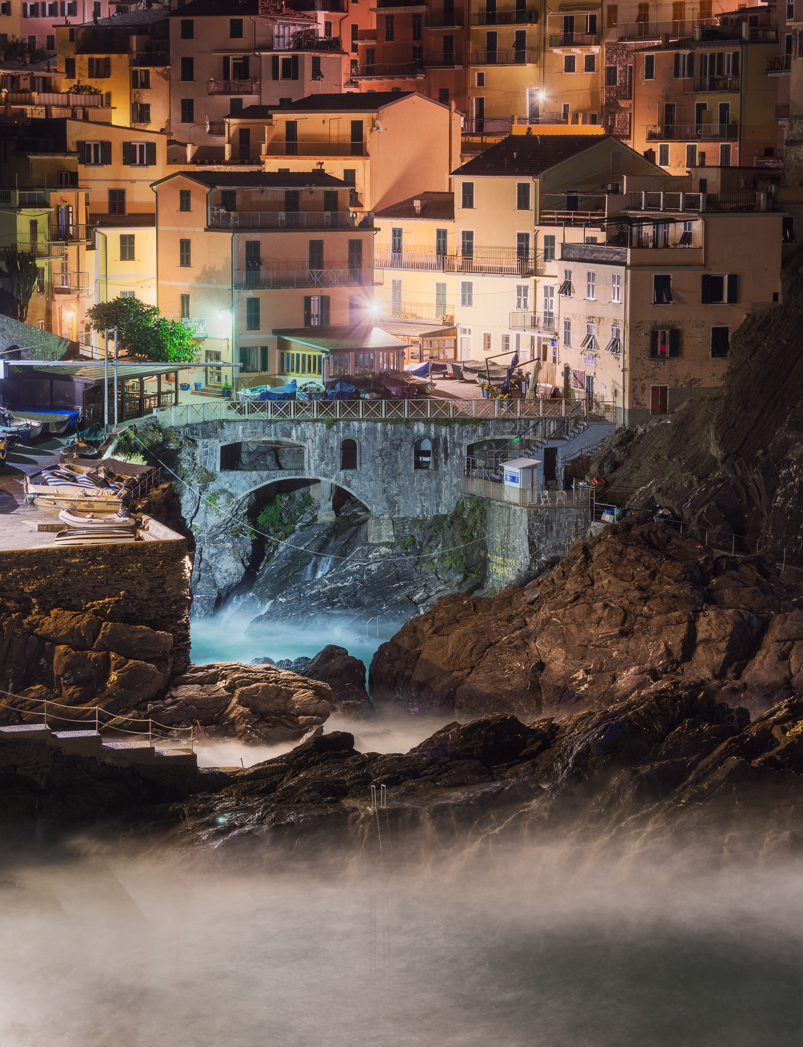 Manarola on a Cold Night