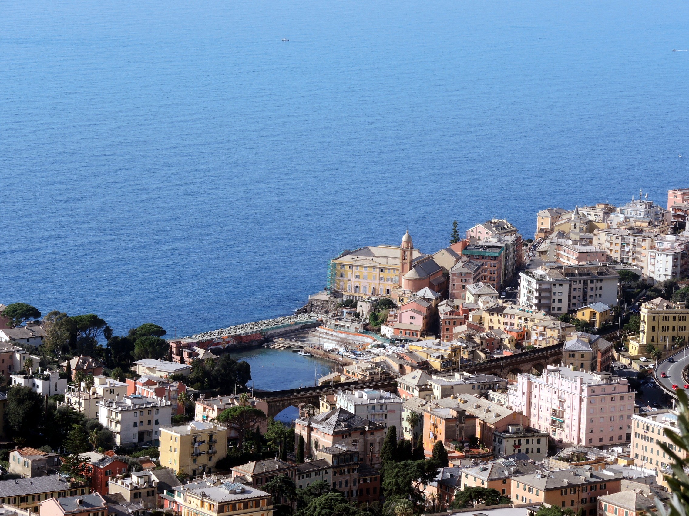 Nervi as seen from Sant'Ilario