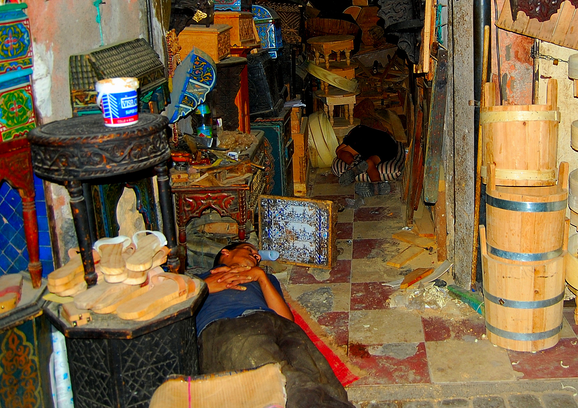 Sleep working in Marrakech