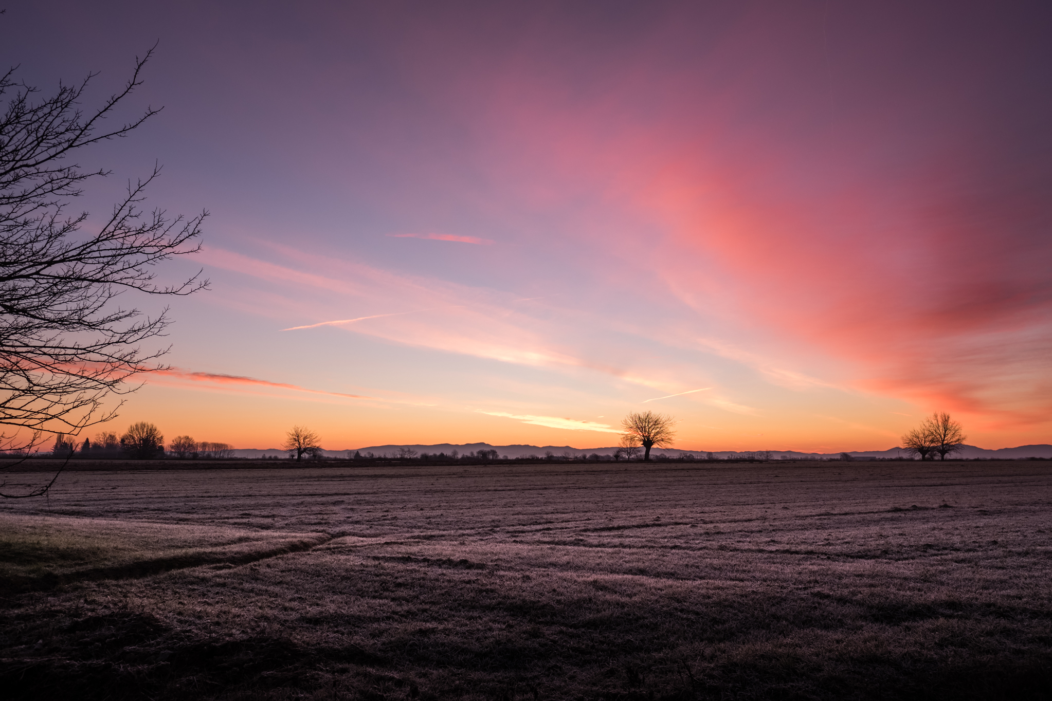 Winter sunrise