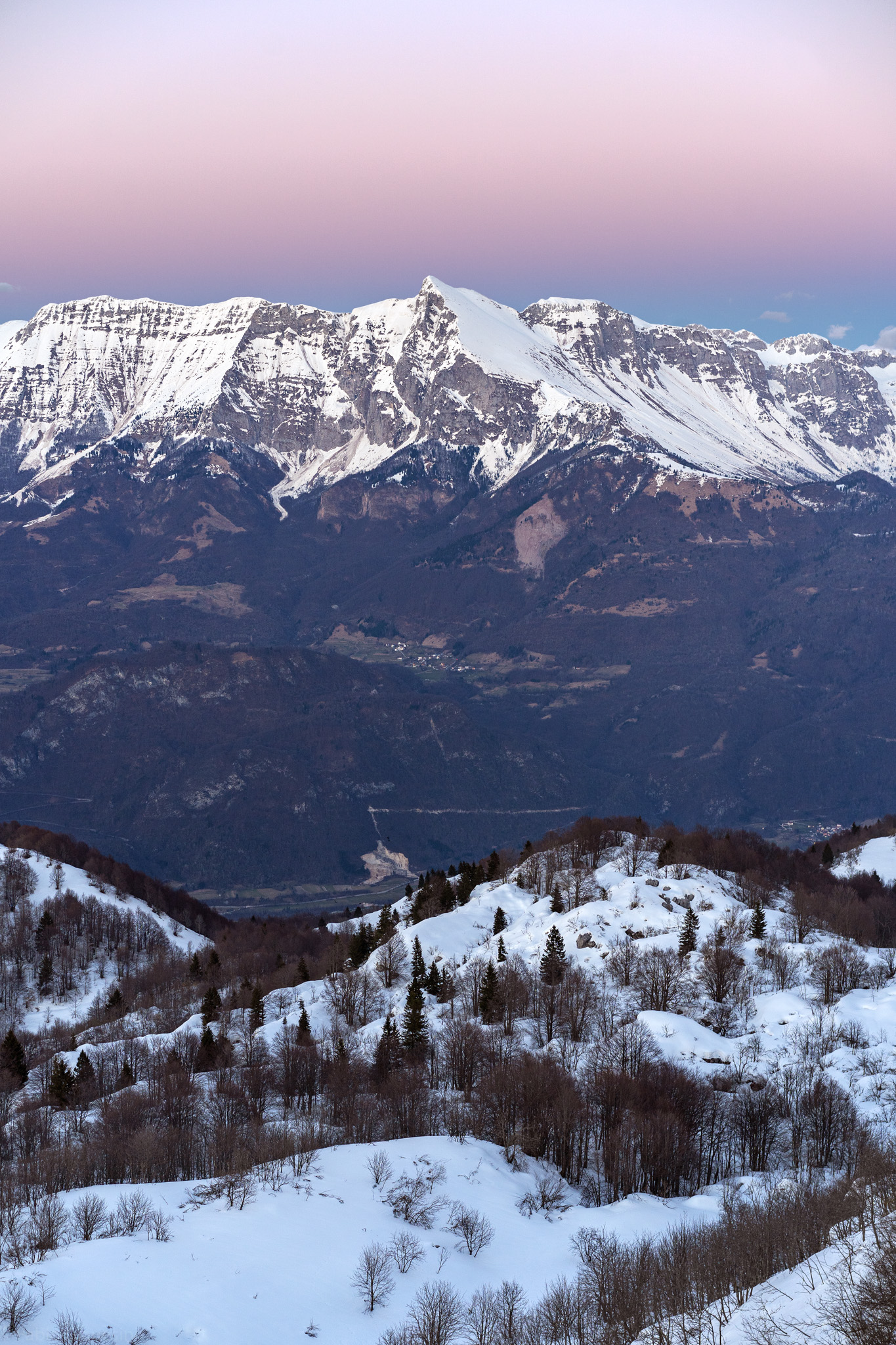 Sunset from M.Matajur