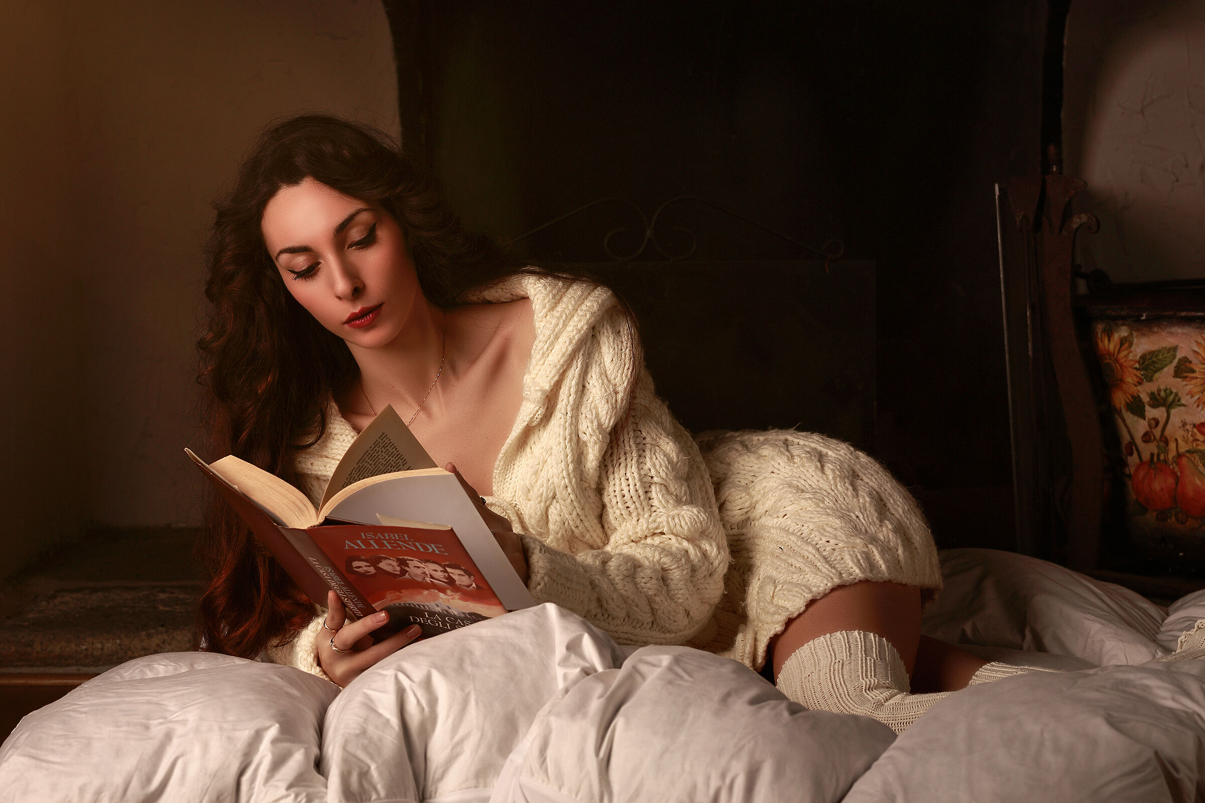 A warm moment of intimacy