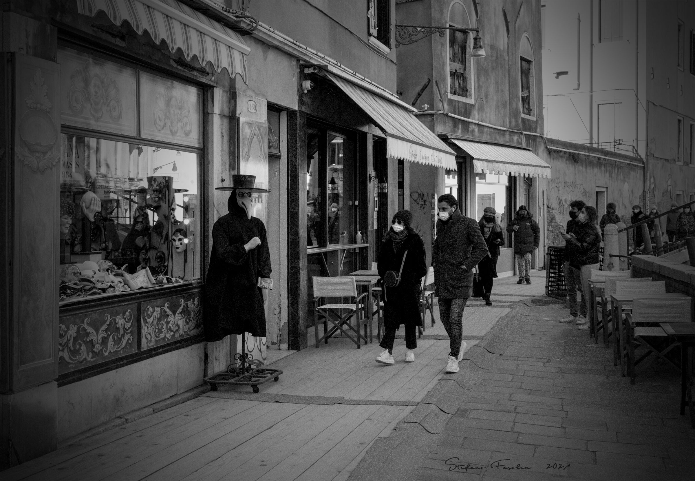 La faccia della pandemia...