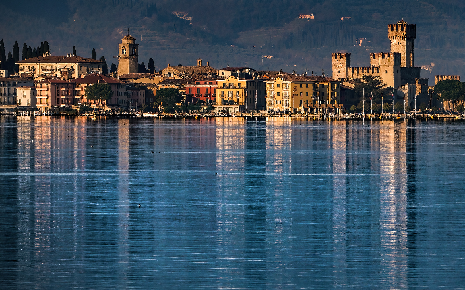 The Garda like a block of ice.