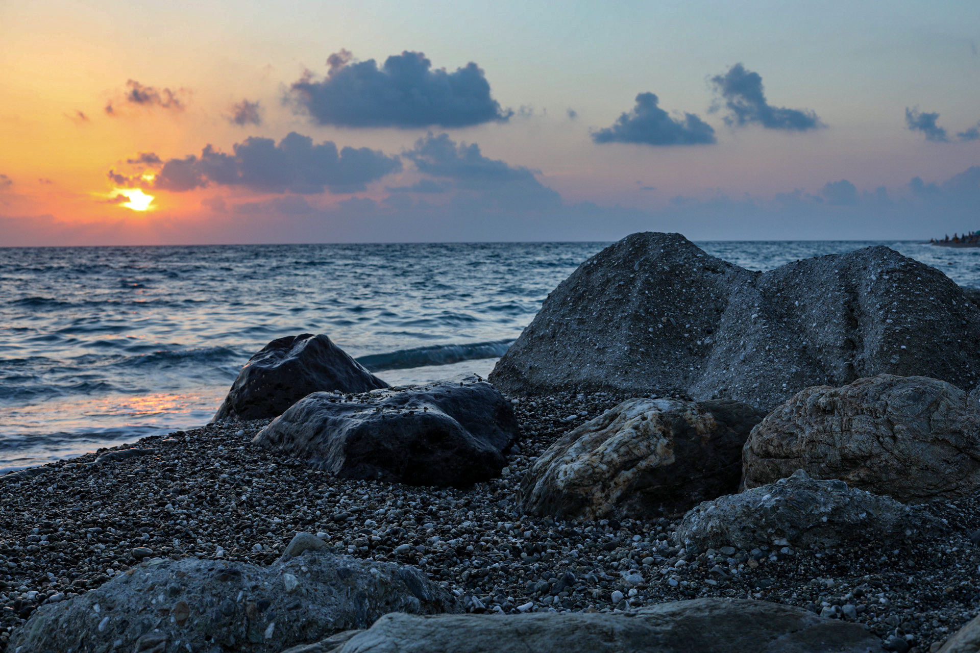 Summer sunsets