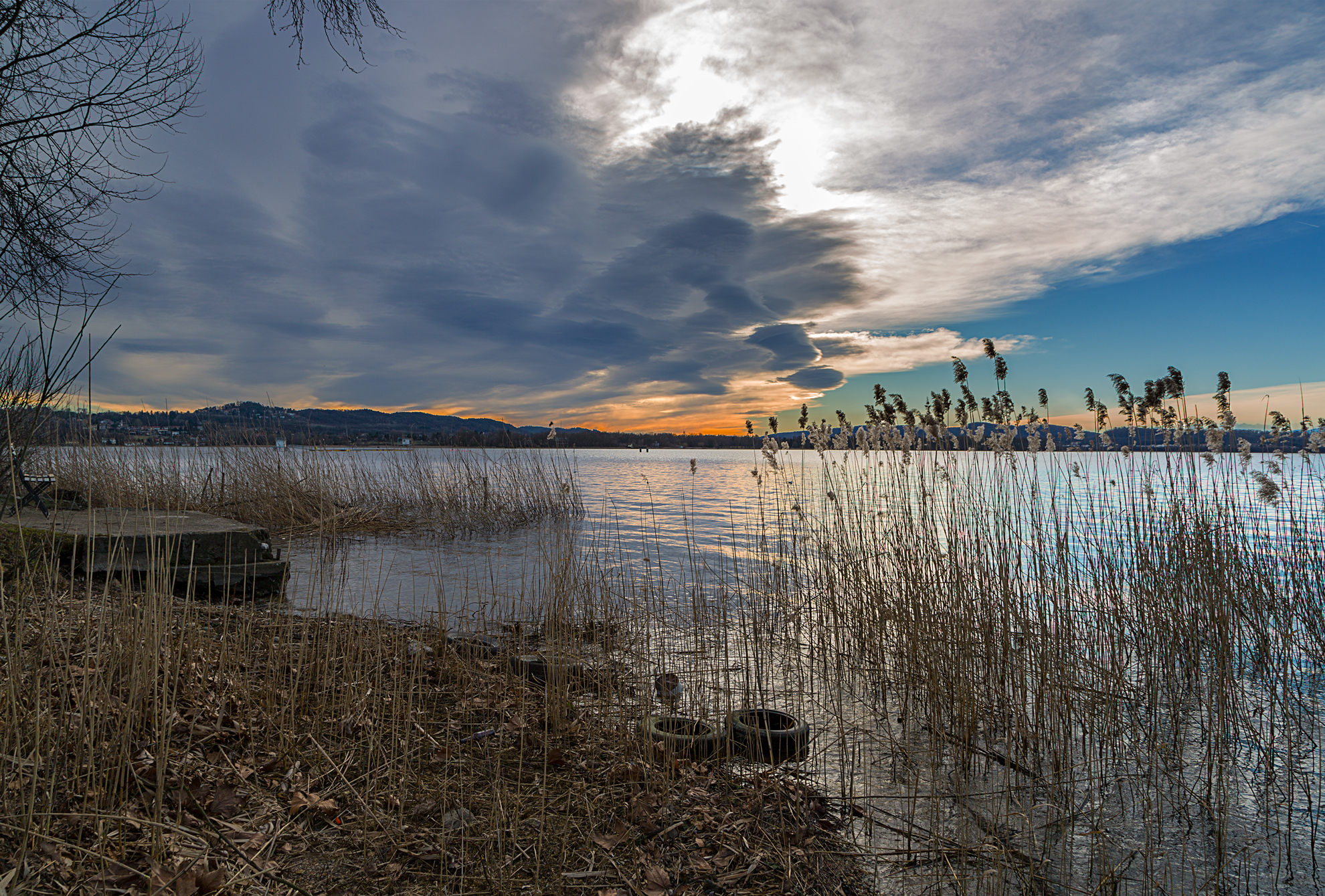 Colors and lights on the lake