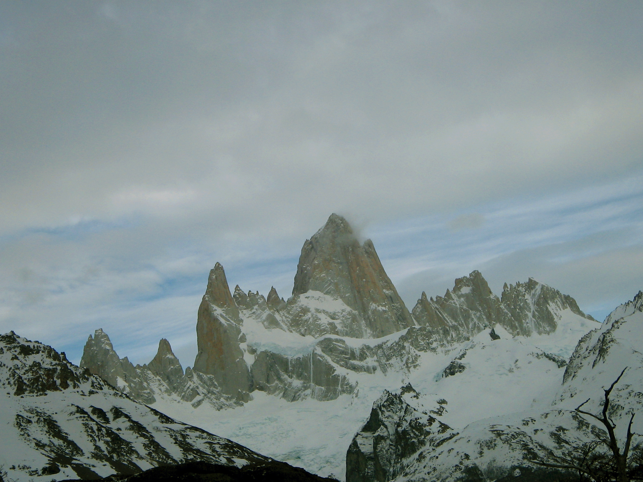 Fitz Roy dalla Laguna de los tres