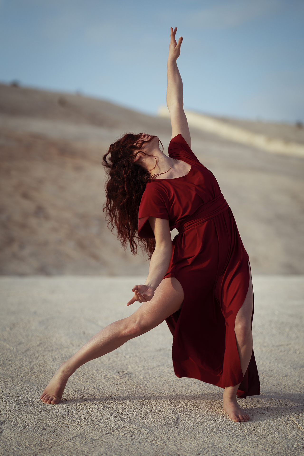 Danzando sul Cretto di Burri
