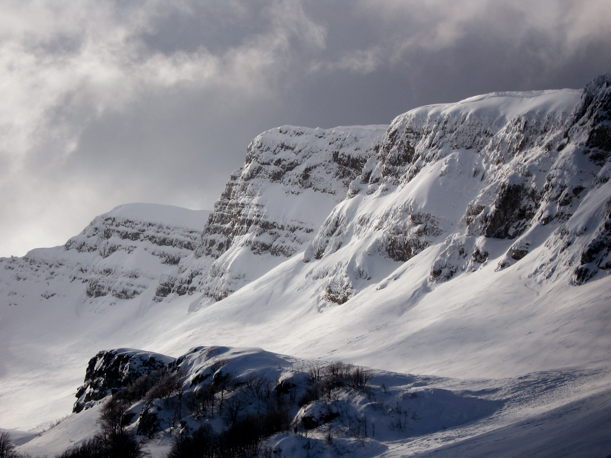 Contrafforti di neve