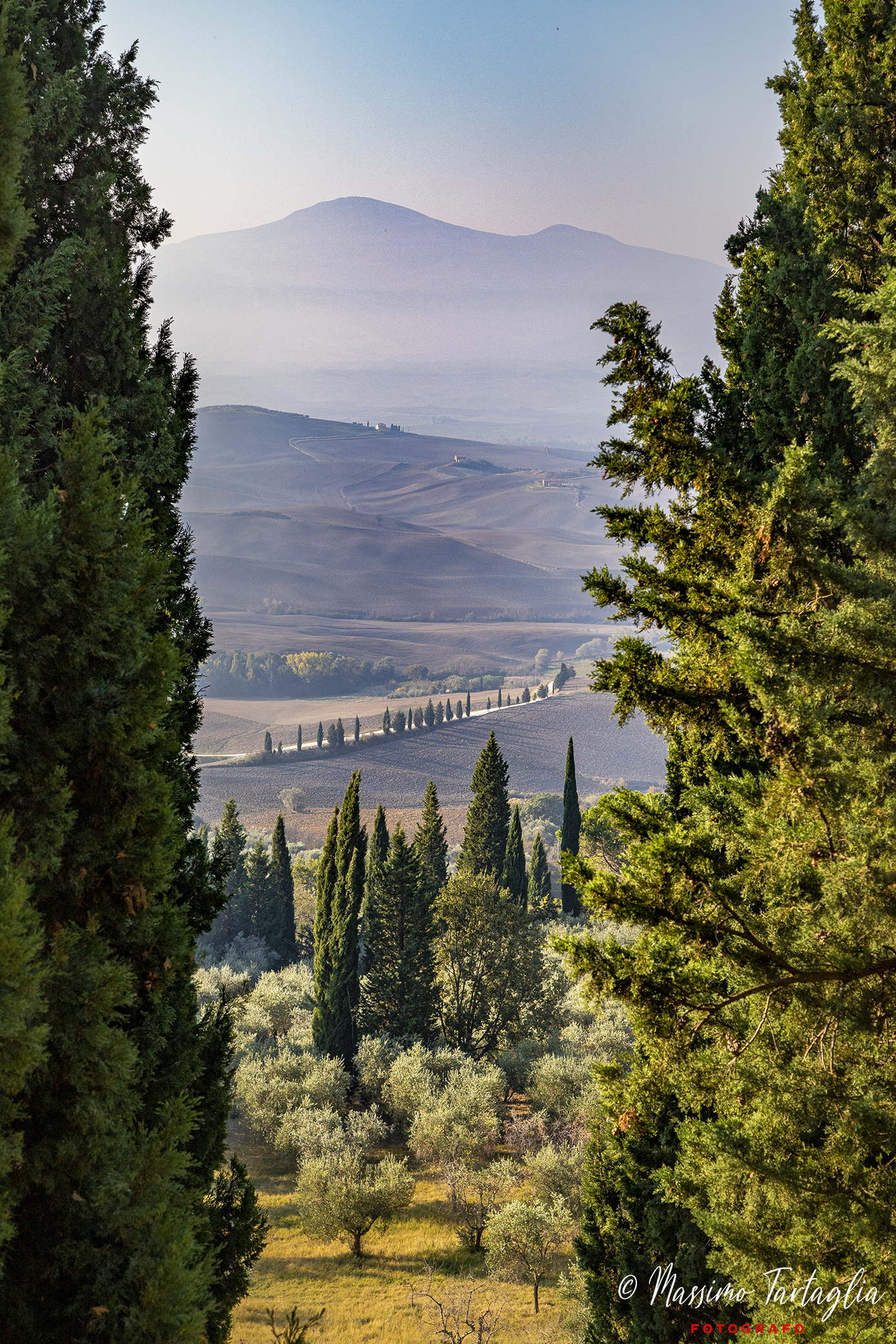 Pienza,la campagna Toscana.