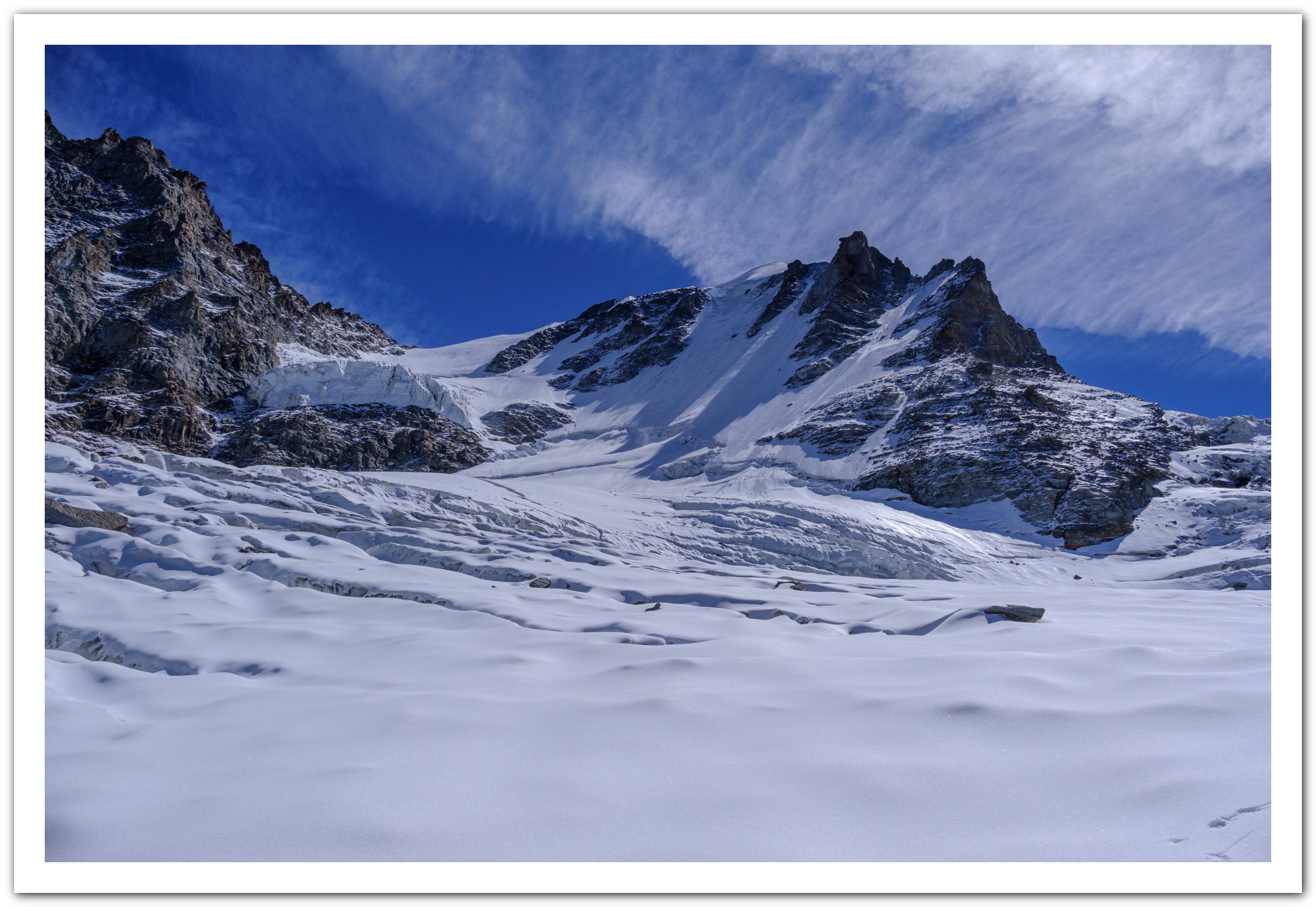 La bellezza della parete nord del Gran Paradiso