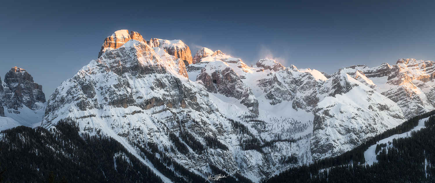 Sunset over the Brenta