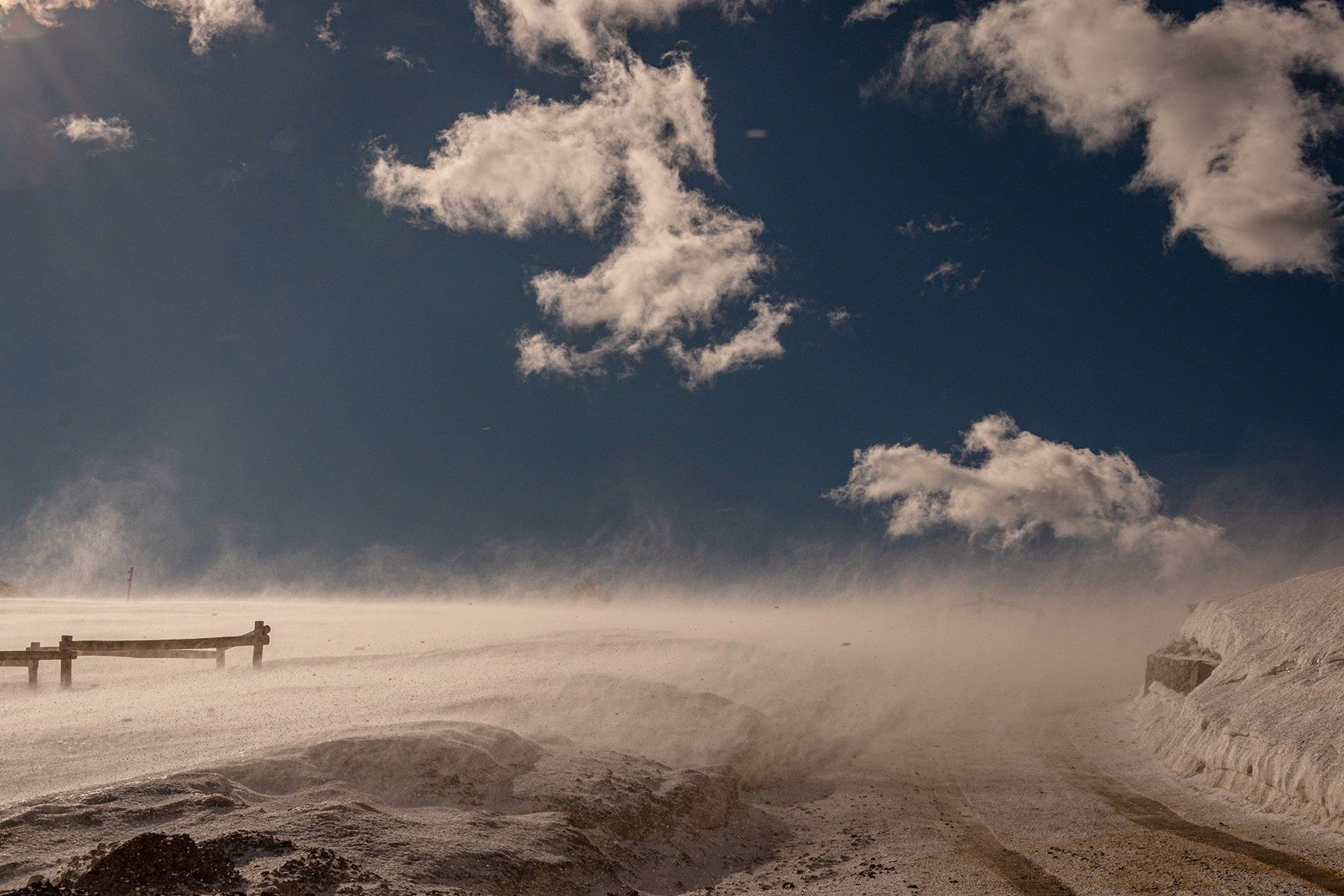 è arrivata la bufera