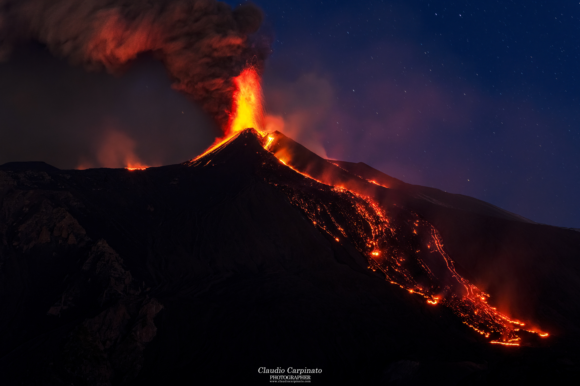 Etna, paroxysm of 23.02.2021 - PART 3