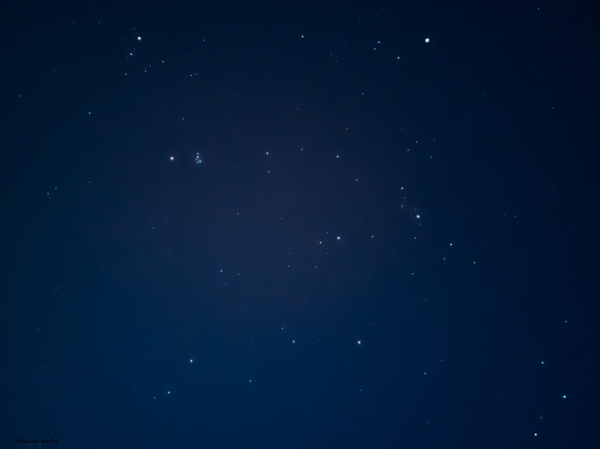 Cielo dal tetto di casa