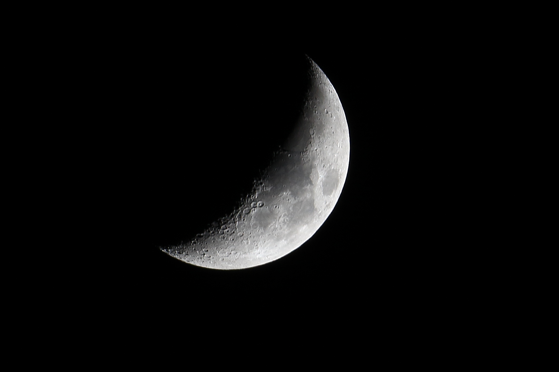 Falce di luna crescente del 19 Marzo 2021