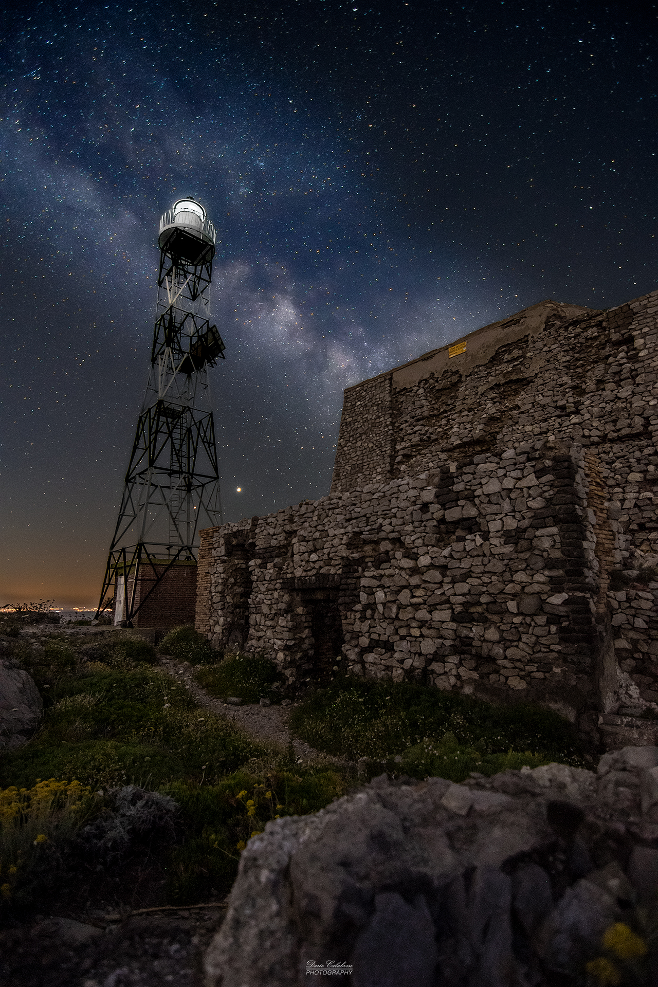 Looking at the galaxy