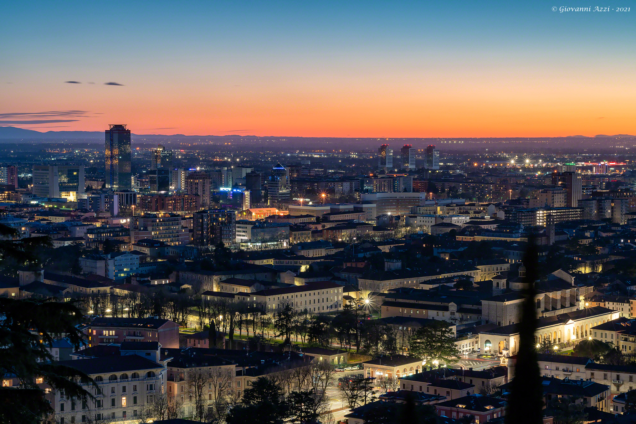 Last sunset before the Red Zone