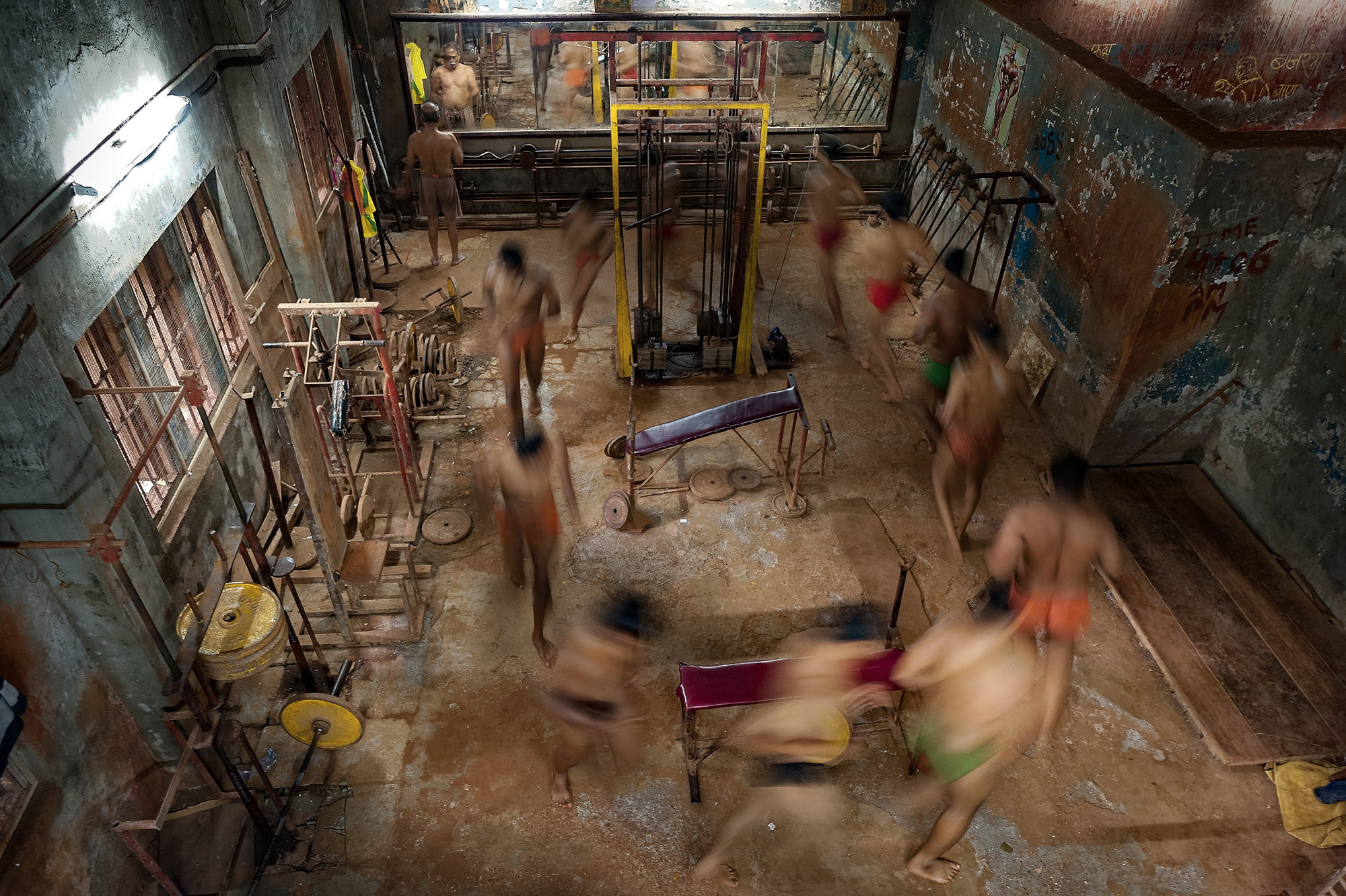 Kushti wrestlers, lottatori indiani