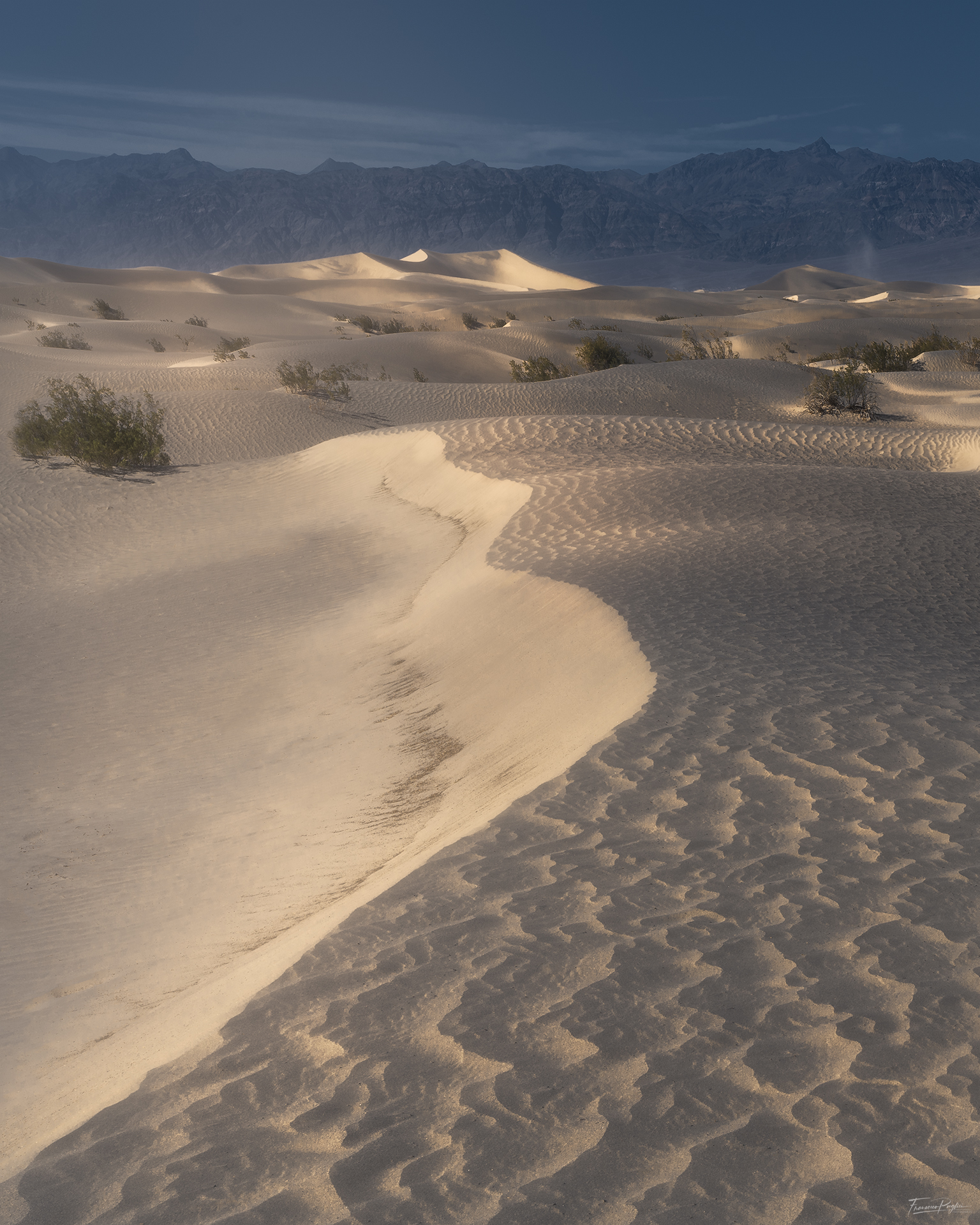 Death Valley, California - Mesquite Flat sand dunes