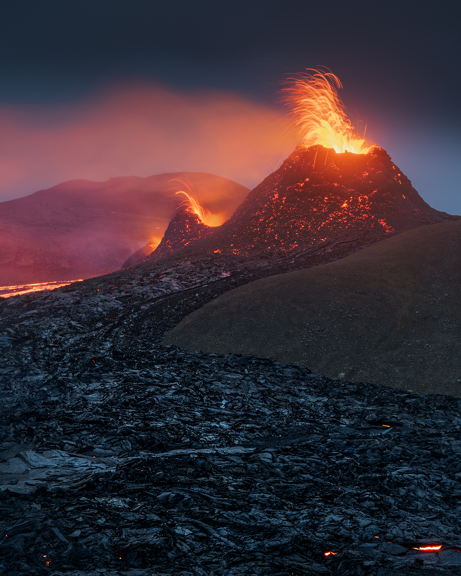 La formazione di nuova terra