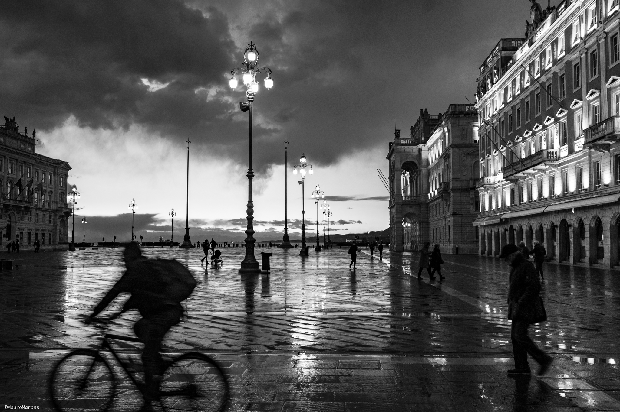 Trieste dopo la pioggia