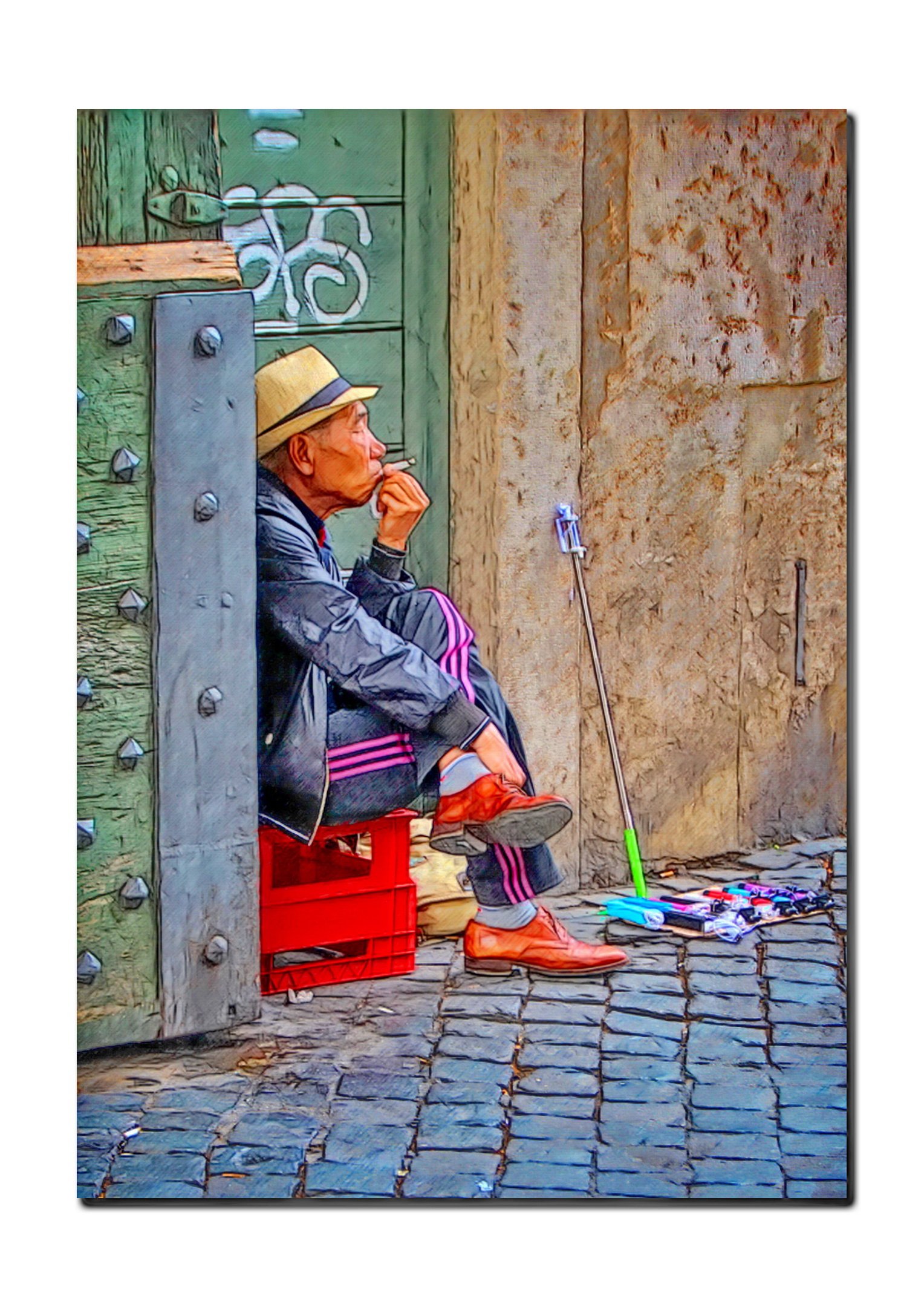 Rome - Lighter salesman