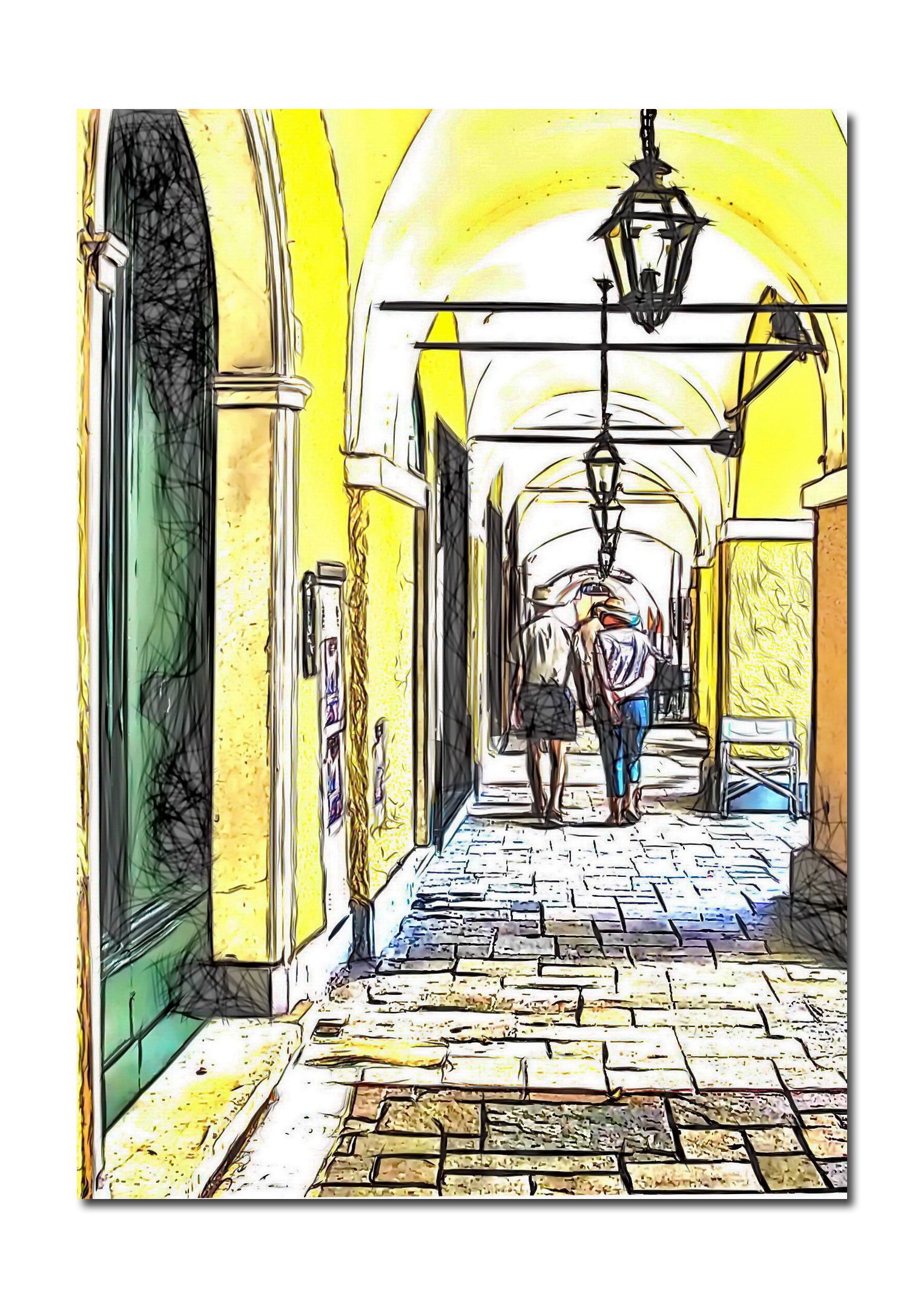 Santa Margherita Ligure - Arcades