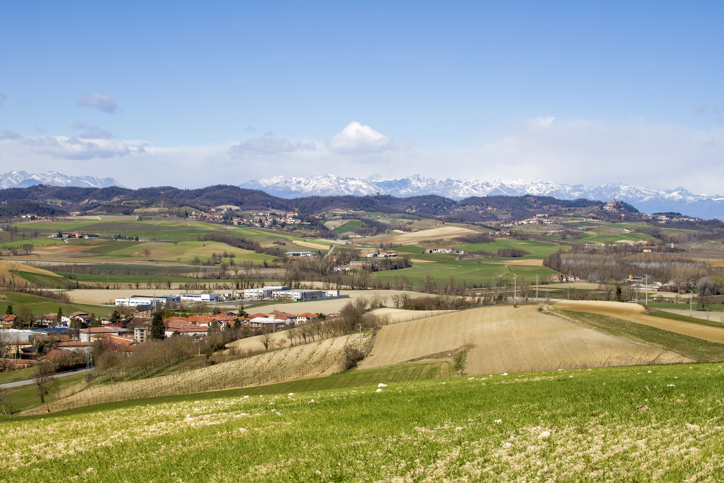 From Monferrato Casalese to the Alps