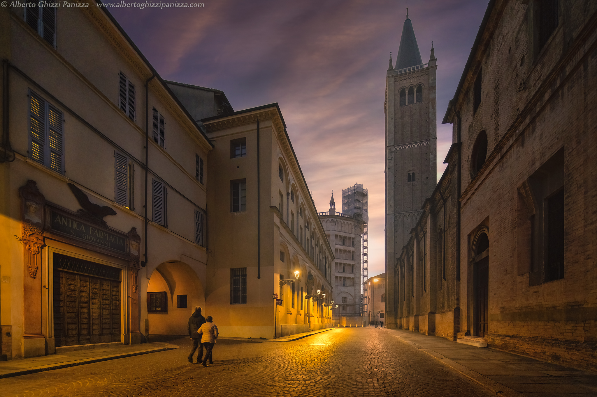 Passeggiata all'ora blu