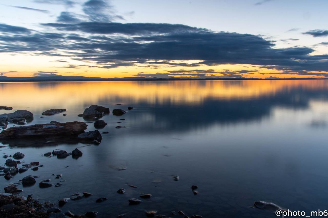 Sunset in Monte del Lago