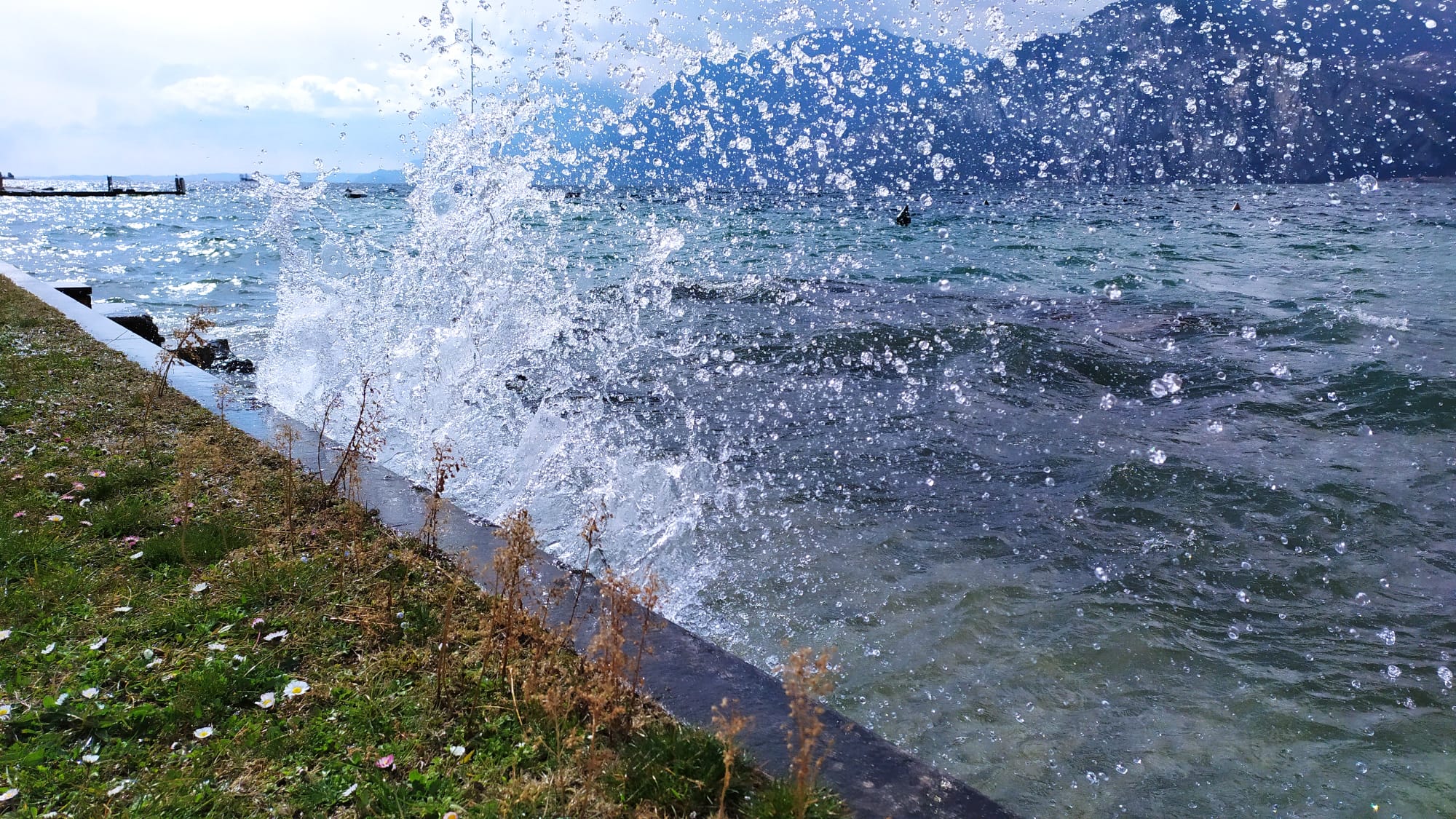 Rough lake