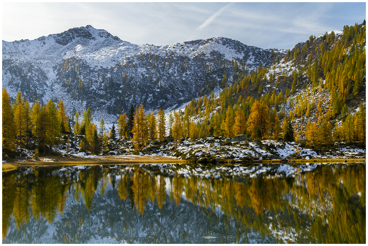 Lake S.Giuliano Adamello Brenta Park