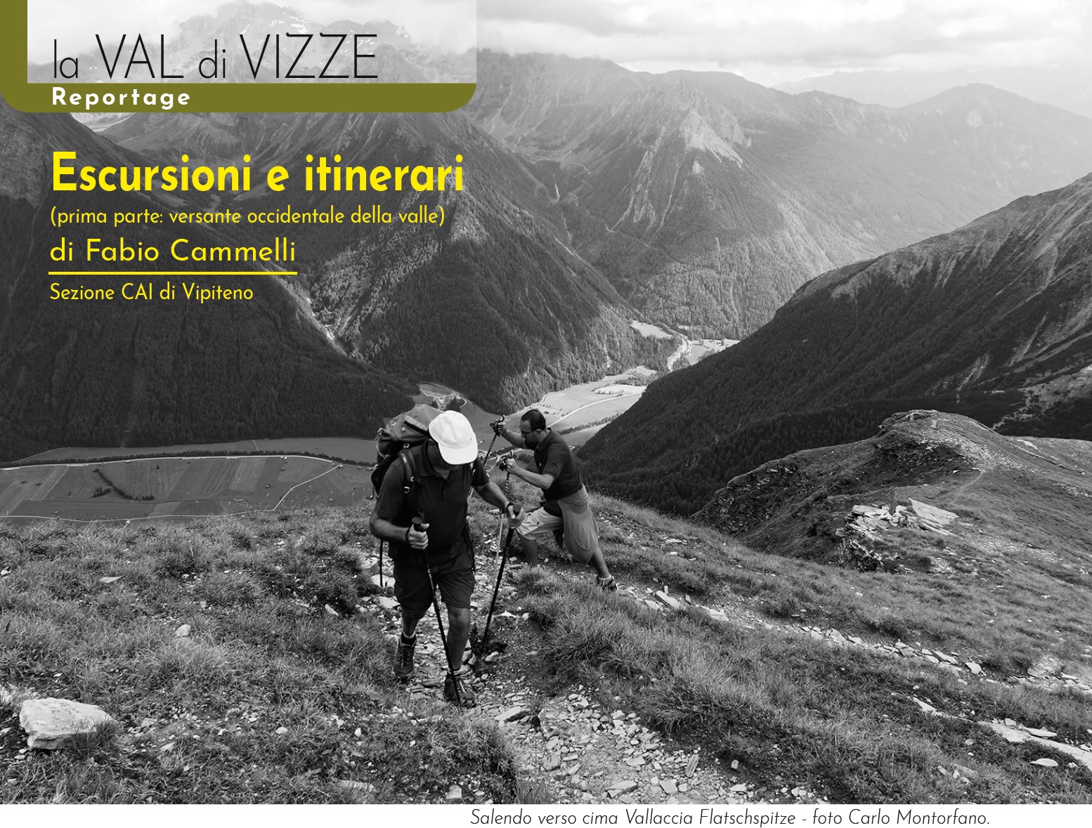 Val di Vizze excursions and itineraries - cover