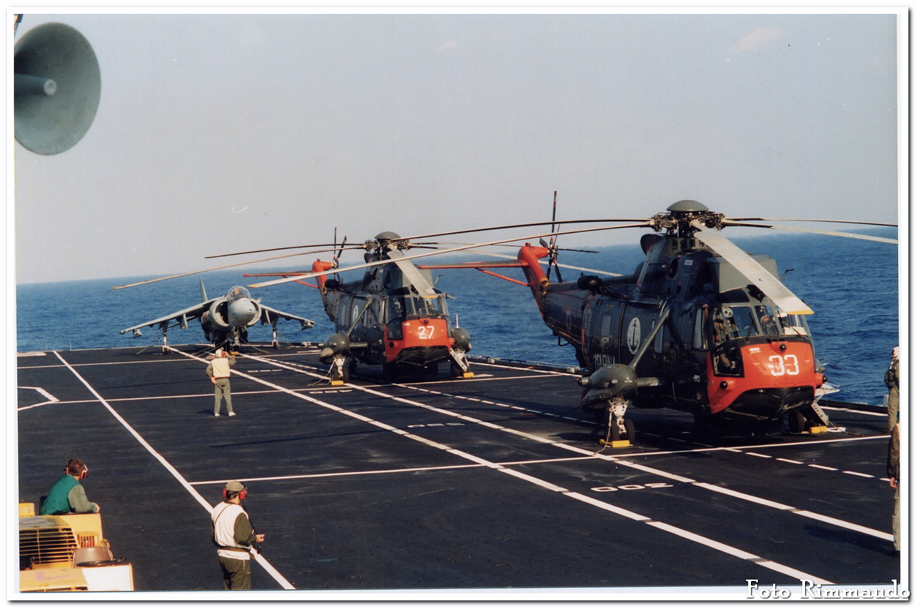 Garibaldi ship flight deck- 1990