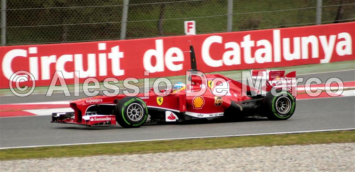 F1 2013 - Test Montmelo