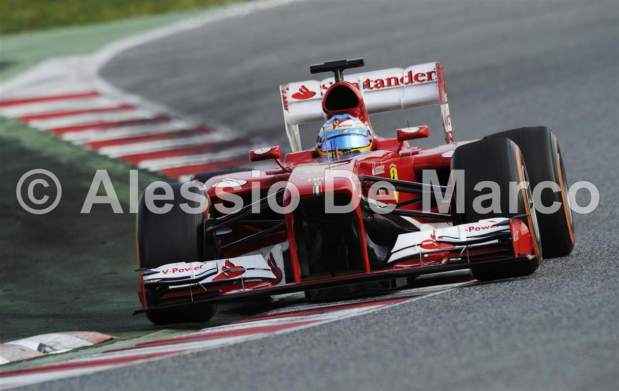 F1 2013 - Test Montmelo