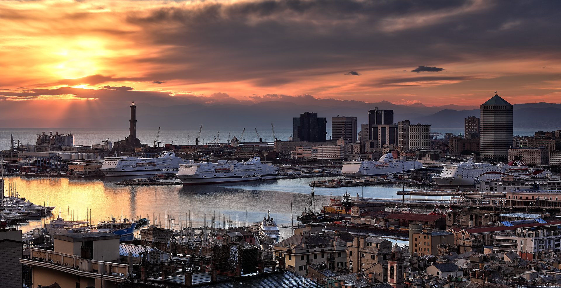Genoa Skyline
