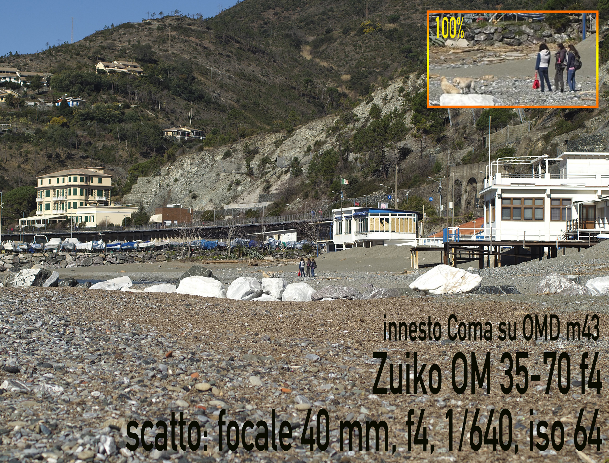 scatto OMZuiko 35-70 vs OMD 12-40
