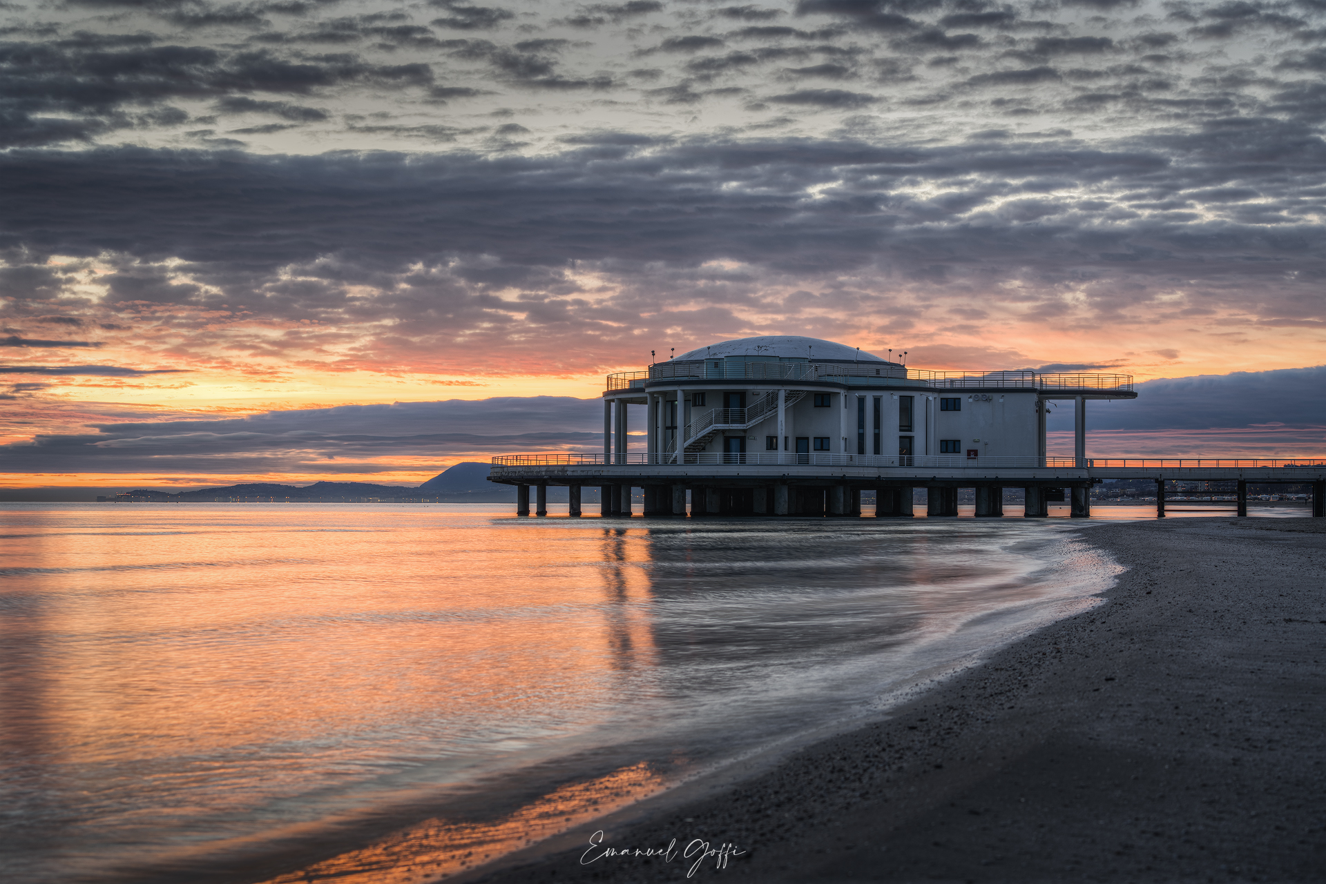 The roundabout at sea - Senigallia