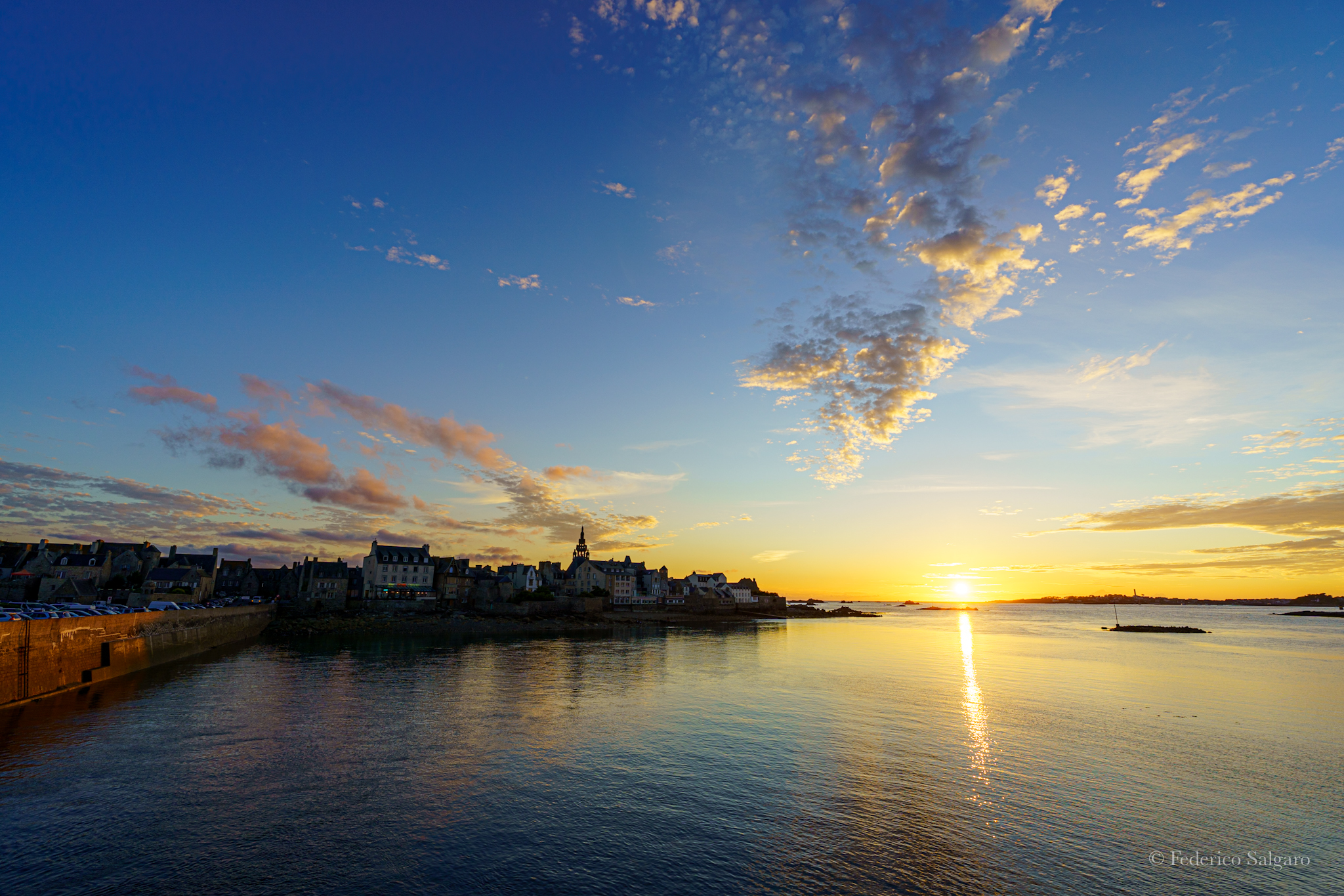 Tramonto su Roscoff
