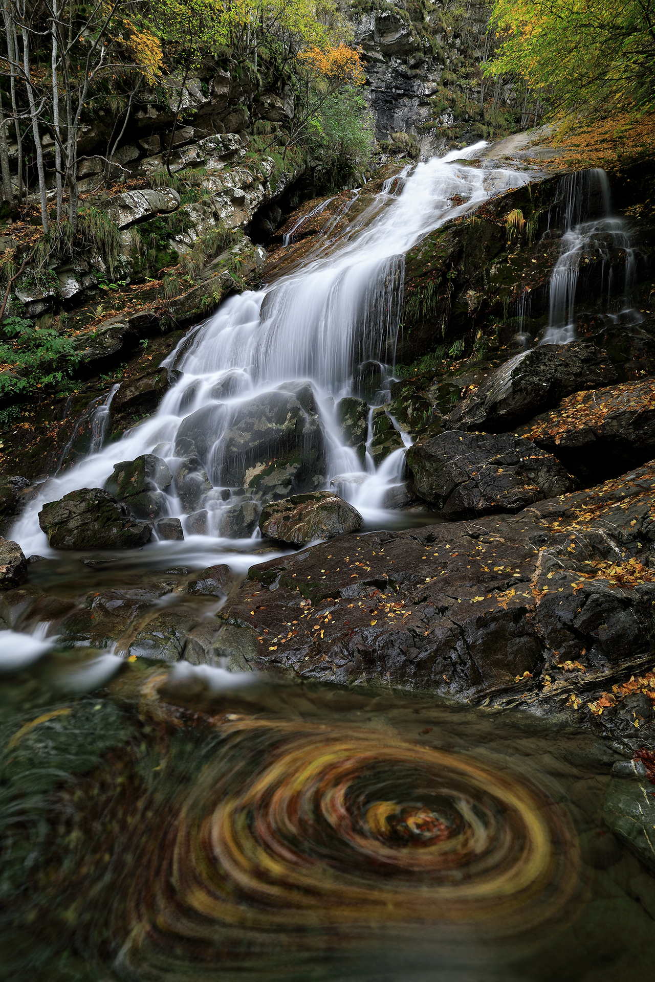 Autunno alle cascate d'Arroscia