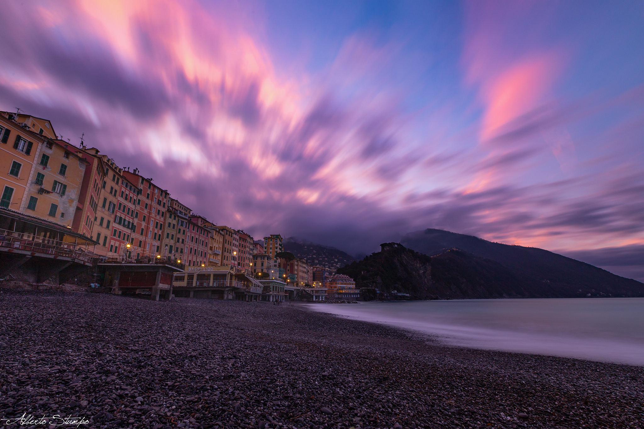 Alba a Camogli