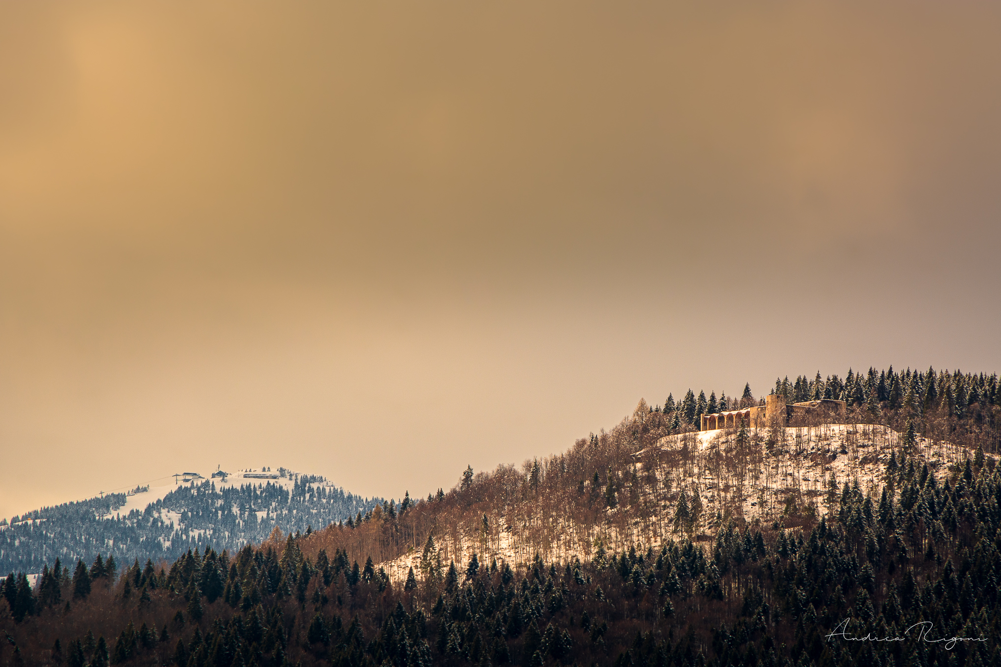 Mount Verena with strong Interrupted