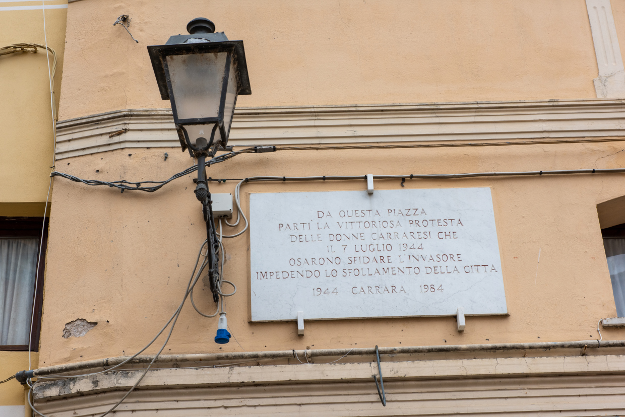 Carrara Piazza delle Erbe