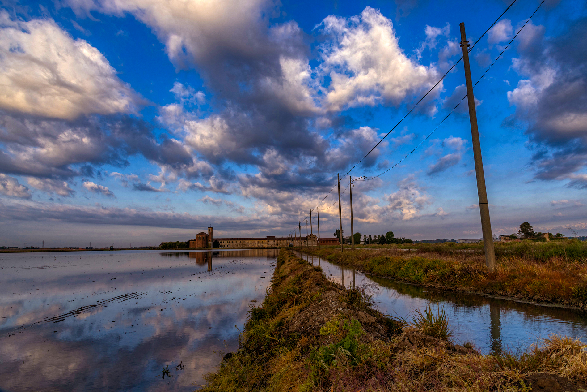 Church and Cascina Isarno